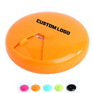 Large Capacity Medical Storage Container Daily Portable Divided Medication Reminder Health Supply Plastic AM PM Compartment - Product Image 2