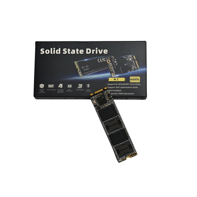 Portable M.2 NGFF SSD 128G Hard Drive Computer Hardware Laptop Desktop