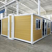 Vente directe usine – Maison conteneur en acier extensible et empilable de 20 pieds, mobile, temporaire, extérieure, 1 chambre, préfabriquée, rapide à assembler