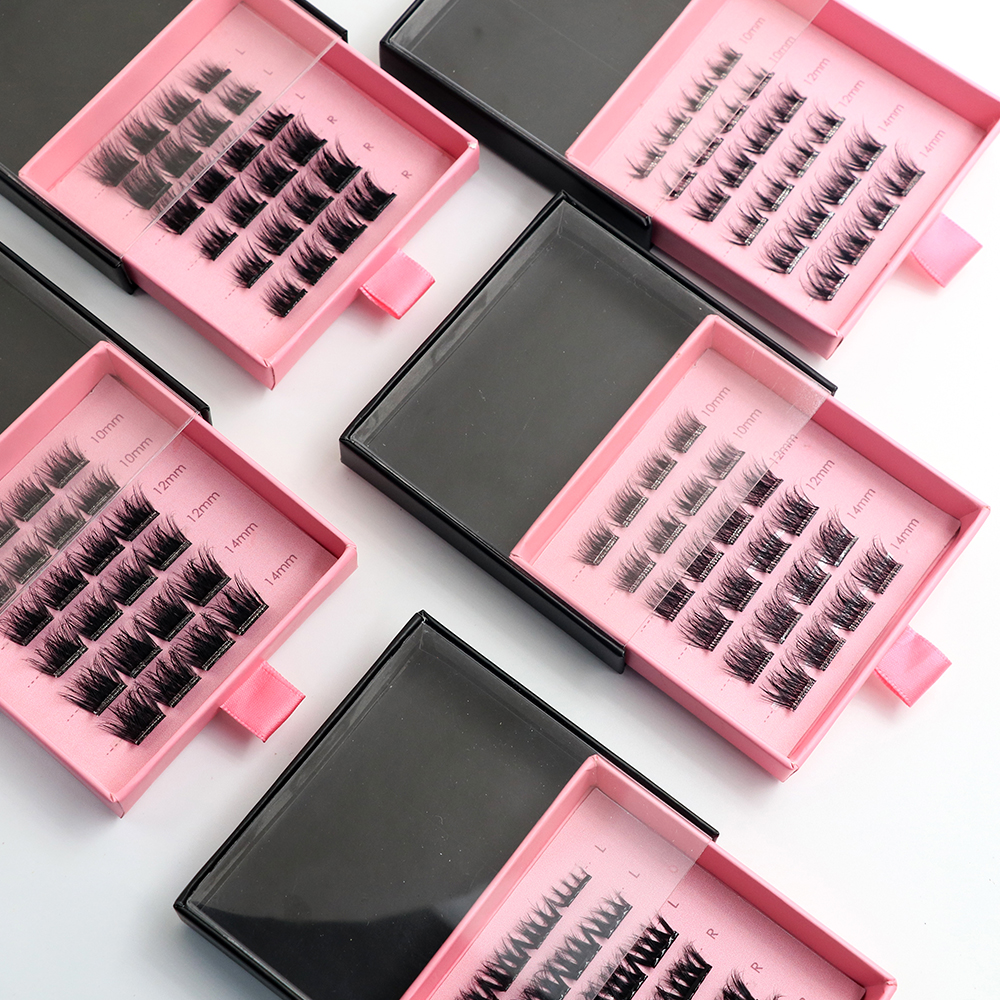 eyelash cluster glue free