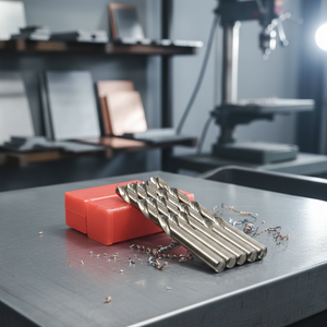 Outils de quincaillerie, foret en cobalt 6 mm 12 mm, foret à tige droite pour découper des trous dans le métal, foret CNC M35 HSS-Co 8% cobalt titane mini - Product Image 6