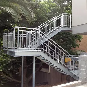 Outdoor Metal Building Material <strong>Fire</strong> <strong>Escape</strong> <strong>Stairs</strong> - Product Image 6