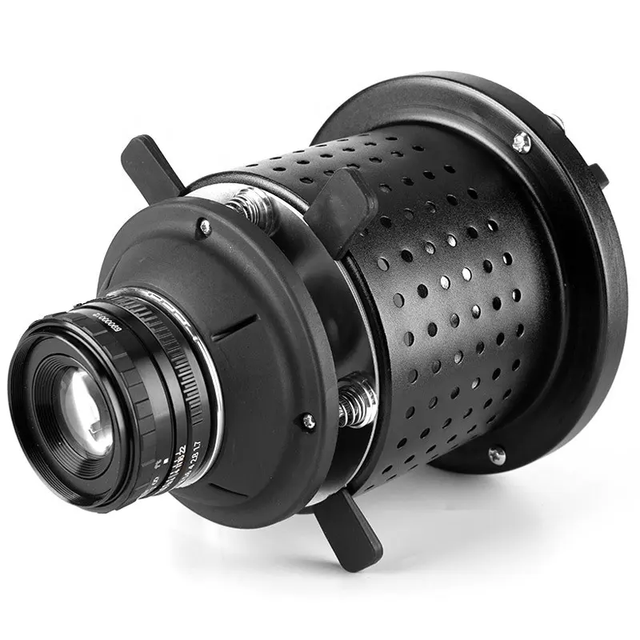 Conical Snoots Spotlight Concentrator Photo Optical Condenser Art Special Effects Shaped Beam Light Cylinder for Bowens Mount
