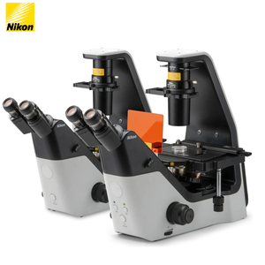 Microscope inversé <span class=keywords><strong>Nikon</strong></span> TS2 avec système optique CFI60, microscope stéréoscopique trinoculaire, caméra de microscope stéréoscopique - Product Image 1