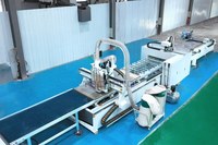 Máquina de Encaje Automática TECHPRO TPM1325-3.0 con Etiquetado Automático, Perforación Lateral CNC, Línea de Muebles de Madera, Carga y Descarga Automática