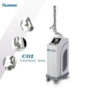 HUAMEI CE 4D Touch Screen Co2 Fractional Laser maschine/vaginalen verschärfung narbe entfernung/co2 fractional laser preis