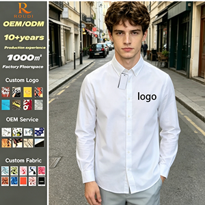 <span class=keywords><strong>Camisa</strong></span> de Lino y Algodón <span class=keywords><strong>para</strong></span> <span class=keywords><strong>Hombre</strong></span>, Nueva Colección 2026, con Logotipo de Marca Personalizado, Manga Larga, <span class=keywords><strong>Blanca</strong></span>, Abotonada, Estilo Casual, Talla Personalizada OEM - Product Image 1