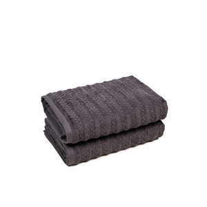 Toallas Jacquard de algodón orgánico 100% al por mayor, lujosas y altamente absorbentes a bajo precio - Product Image 5