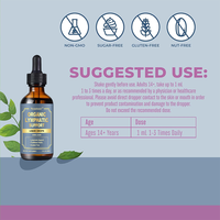 Complément Liquide OEM Marque Blanche Sans Sucre Formule Mélange 7 Herbes pour le Drainage Lymphatique et le Soutien Immunitaire en Gouttes