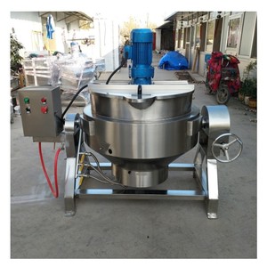 หม้อผสมอาหารกาต้มน้ำไฟฟ้าทำความร้อน/อบไอน้ำหม้อทำอาหารขนาด100ลิตรหม้อกาต้มน้ำสองชั้น - Product Image 2