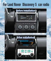 Remplacement de la radio stéréo Android pour Land Rover Discovery 5 LR5 L462 2017-2020 unité principale avec carplay sans fil et android auto