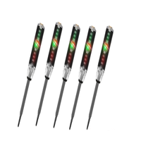 Vente en gros de produits industriels de la marque Dosh 107 #   Tournevis testeur de tension à fente droite, stylo de test néon, outils d'entretien professionnels 1