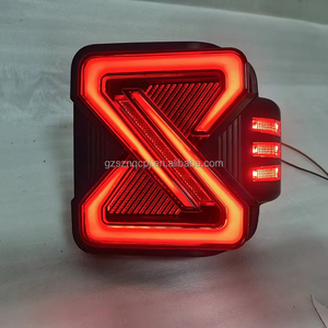 Conjunto de Luces Traseras LED con Señal de Giro Dinámica y Luz de Freno Secuencial para <span class=keywords><strong>Jeep</strong></span> Wrangler, Accesorios de Lámparas Traseras DRL - Product Image 4