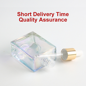 Chai Tinh Dầu Thủy Tinh Màu Cầu Vồng Trong Suốt Xịt Tinh Dầu Chăm Sóc Da Theo Yêu Cầu Chai Nhỏ Giọt Trong Mờ - Product Image 3