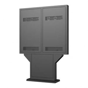 Màn hình kép IP66 không thấm nước 4k quảng cáo thương mại Video Player đôi Totem 32 43 49 55 inch ngoài trời <span class=keywords><strong>LCD</strong></span> kỹ thuật số biển - Product Image 3