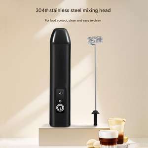 Mousseur à lait portatif rechargeable en gros, gadgets de cuisine amovibles, outil de pâtisserie réutilisable, catégorie mélangeurs - Product Image 4