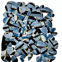 Opale bleue naturelle Owhyee de haute qualité, cabochon pour la fabrication de bijoux, pierres précieuses en vrac de toutes formes, vente FAIJAN GEMS, tiers