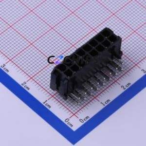 C3030WR-F-2X08P Wire-to-Board Pin Header Bent Lead Through Hole,P=3mm Connector 2x8P 3mm Right Angle Insert 16P - Product Image 1