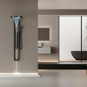 Système de douche complet personnalisé avec panneau de douche et jets corporels, une expérience de <span class=keywords><strong>spa</strong></span> complète à domicile - Product Image 1