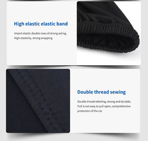 Housse de voiture imperméable à couverture intégrale universelle pour berline et SUV, tissu élastique, anti-poussière, anti-UV, <span class=keywords><strong>protection</strong></span> UV à 99 %, finition brillante - Product Image 3