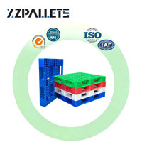 Palette en plastique légère pour entrepôt, exportation, usine industrielle, en promotion