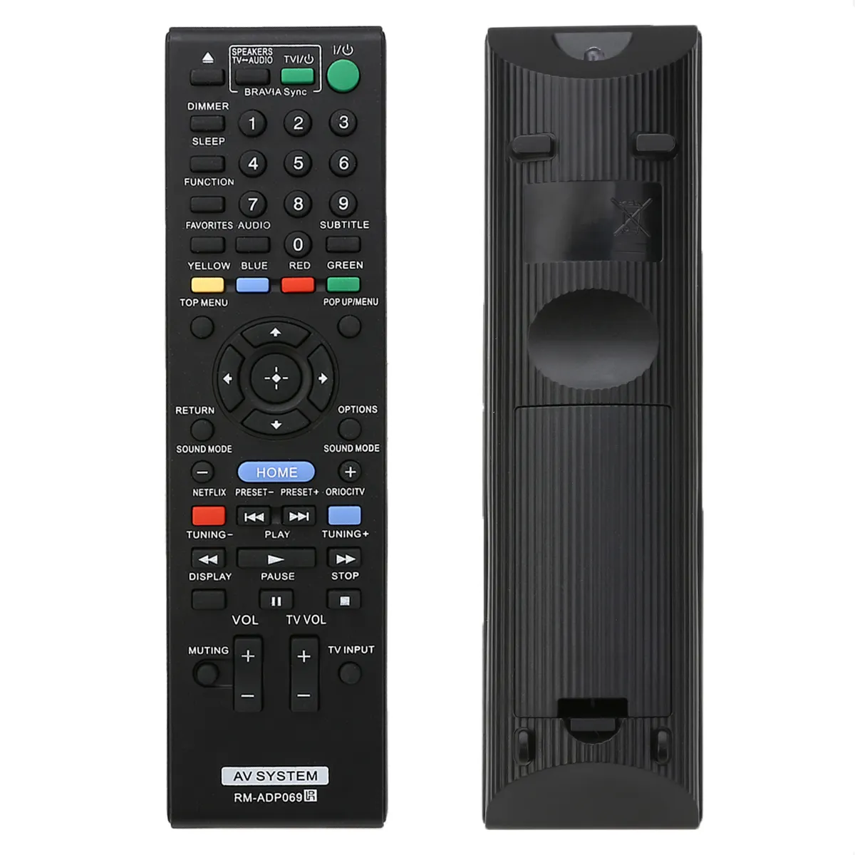 Tenemos stock RM-ADP069 con el logotipo de la marca de Control remoto para Sony AV sistema de cine en casa de control remoto ir unitersal portátil