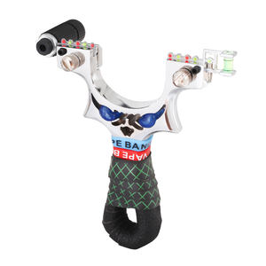 Fronde en alliage libre Outdoor Blue Eyes Straight Little <span class=keywords><strong>Monster</strong></span> Competitive Straight Slingshot Hunting - Product Image 1