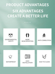 Bán buôn độ bóng cao ánh sáng sồi Laminate sàn keo xuống/tự dính/lỏng Lay/SPC bấm vào ván sàn - Product Image 4