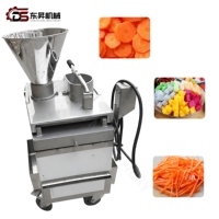 Cortadora de Verduras Eléctrica Comercial Automática de Acero Inoxidable para Frutas y Verduras - Rebanadora de Cebolla, Patata, Limón y Coco