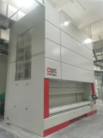 Sistema de Elevación Vertical Automático Modular de Acero para Ahorro de Espacio (ASRS) con Capacidad de 37500 kg para Organización de Piezas de Repuesto en Fábricas