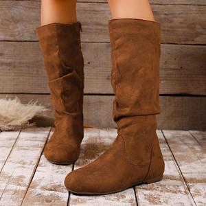 Fabrieksgroothandel modieuze warme dames winterkniekouslaarzen geschikt voor dames <span class=keywords><strong>outfits</strong></span> bij koud weer - Product Image 3