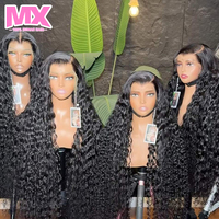 Venta al por Mayor de Pelucas de Cabello Humano con Frente de Encaje HD de 180% de Densidad para Mujeres Negras, Cabello Virgen Brasileño, Peluca con Frente de Encaje Transparente