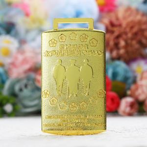 Medaglie Placcate Oro per Maratona con Logo in Metallo 3D Smaltato, Medaglie Commemorative per il 10° Anniversario - Product Image 5