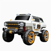 Véhicule Électrique pour Enfants en Promotion avec Télécommande, Batterie 12V, Matériau Plastique, Deux Sièges, Lecteur MP3, Lumières LED