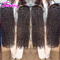 Wig Rambut Manusia Asli 100% Raw 13x6 hd, Wig Full Lace Front Tanpa Lem hd, Wig Lace Frontal hd, Vendor Rambut Keriting Burma