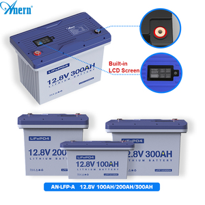 12V 100Ah 200Ah 300Ah Deep Cycle <b>Battery</b> Solar Energy Storage Lithium Ion <b>Battery</b> - Product Image 2