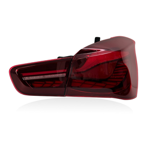 Nouvelles feux arrière OLED rouges clairs pour BMW Série 1 F20 F21 2015-2018, style GTS, Plug and Play, LED haute qualité, ajustement parfait à 100 % - Product Image 2