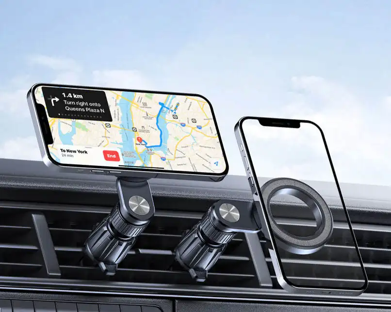 Magnetic Car Phone Holder Handyhalterung Auto Magnet Magsafing Mount For Iphone Magsaf Car Holder Vent Mobile Phone Holders