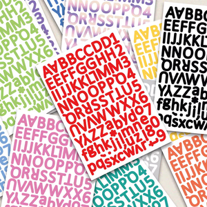 Tùy Chỉnh Chuyên Nghiệp Vinyl Sticker Bảng Chữ Cái Thư Trong Dán Tùy Chỉnh Vinyl Dán Cho Ly - Product Image 6