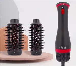 cepillos para cabello profesional可互换2合1 1200w热风刷吹风器刷cepillo secador de cabello
