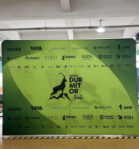 Deur Tot Deur Amerikaanse Voorraad Custom Spanning Stof Display Achtergrond Muurstands Met Afbeelding Uit China - Product Image 3