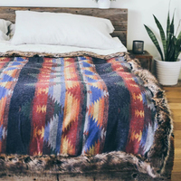 Couvertures personnalisées en fausse fourrure, couvertures confortables et douces, impression personnalisée, haute qualité, épaisses et chaudes, pour canapé-lit