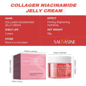 Crème gel hydratante raffermissante lissante au collagène et à la niacinamide 50g - Product Image 5