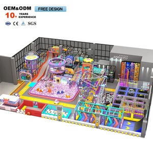 Parco giochi per bambini centro commerciale al coperto i bambini giocano parco divertimenti grande attrezzatura per il divertimento della famiglia dove i sogni diventano realtà - Product Image 5