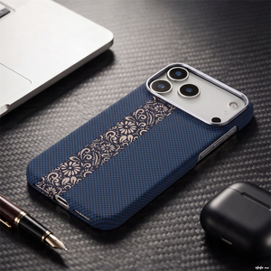 เคสคุณภาพสูงสำหรับ iPhone 18 Pro Max ลายคาร์บอนไฟเบอร์, เคสบางทำจากอะรามิดคาร์บอนไฟเบอร์ 100% สำหรับ iPhone 18 Pro - Product Image 6