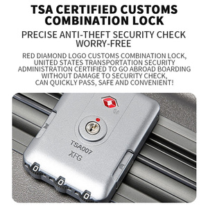 레저 및 비즈니스 기내 휴대용 노트북 운반을 위한 바퀴가 달린 맞춤형 하드 엣지 회전 소형 여행 가방 - Product Image 3