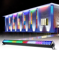 Barra de Luz LED RGB Pro 252, 40 Haces, DMX, Matriz de Escenario, para Galerías, Museos, Iluminación Comercial, Aluminio, IP20, Interior