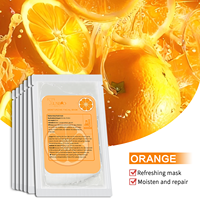 2025 populaire hydratant collagène nuit sommeil blanchissant masque facial marque privée vitamine C éclaircir masque facial fabriqué en chine