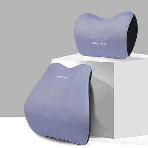 Almohada de Soporte Lumbar para Reposacabezas de Auto de Lujo, Tejido Transpirable de Seda de Hielo, Soporte Lumbar para <span class=keywords><strong>Asiento</strong></span> de Auto, Almohada de Respaldo Abarth - Product Image 4