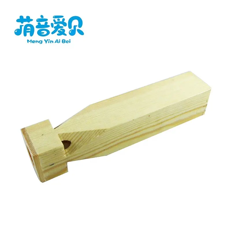 Kids Music Wooden Toys Music Instrument Wooden Noise Maker Wooden Train Whistle